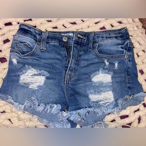 Mossimo high rise Jean shorts